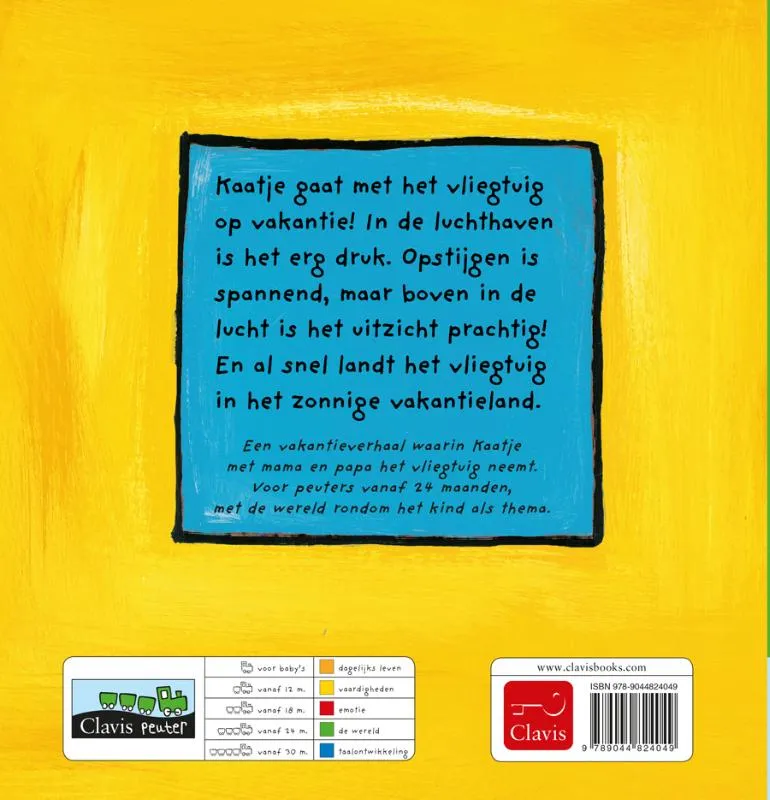 Kaatje in het vliegtuig | 9789044824049 Kaatje in het vliegtuig - Afbeelding 2