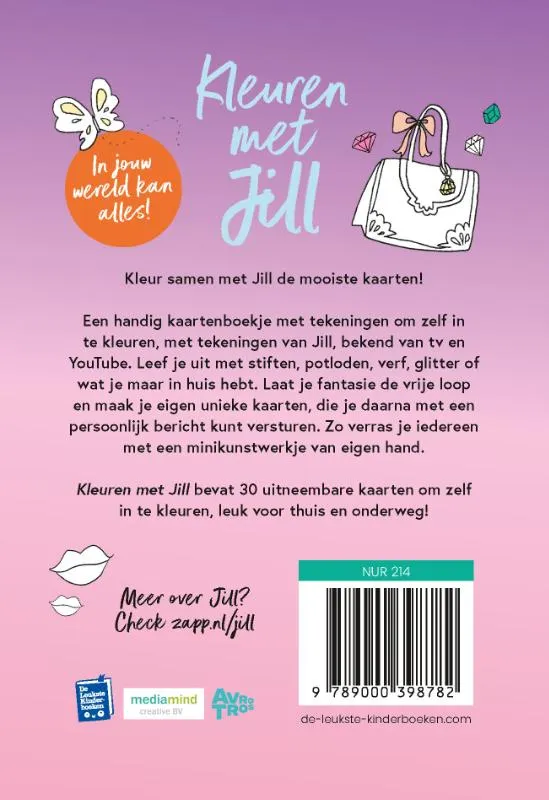 Kleuren met Jill | 9789000398782 Kleuren met Jill - Afbeelding 2