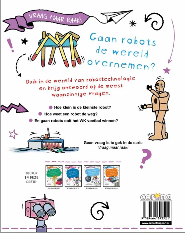 Gaan robots de wereld overnemen? | 9789464393521 Gaan robots de wereld overnemen? - Afbeelding 2