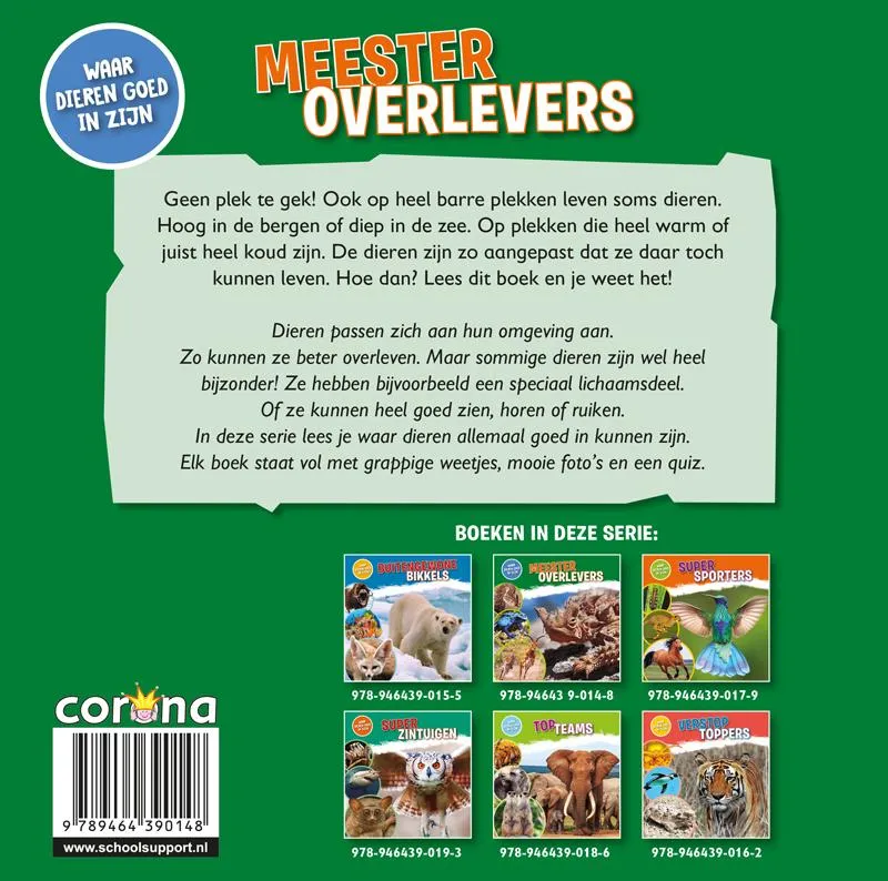 Meesteroverlevers | 9789464390148 Meesteroverlevers - Afbeelding 2