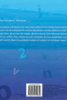 Alternative view of Mijn oefenschrift Schrijven kleine letters en cijfers van 0 tot 9