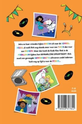 Alternative view of De enorm eigenwijze eenhoorn en de schooldisco