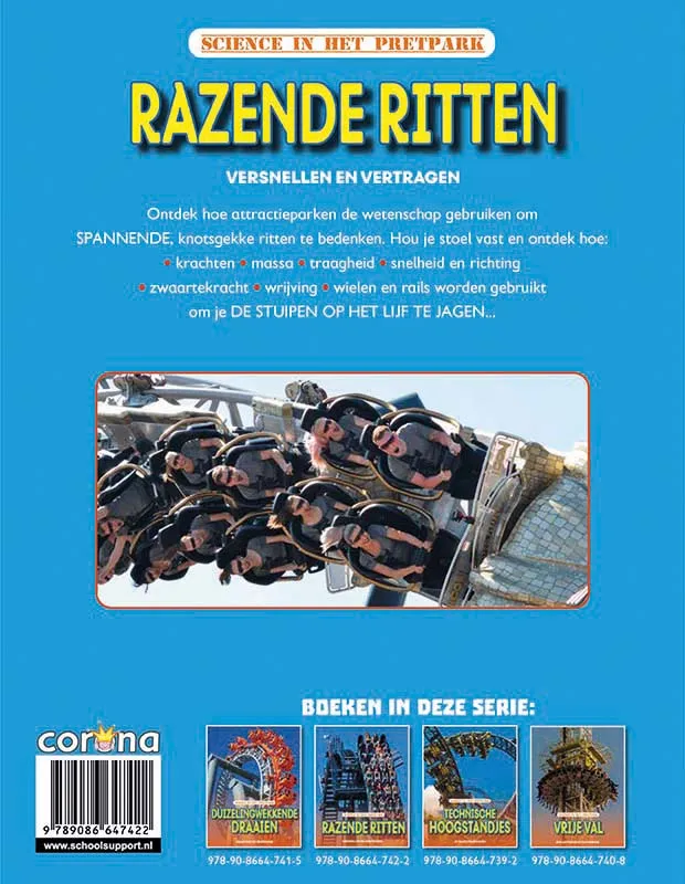 versnellen en vertagen, Science in het pretpark | 9789086647422 versnellen en vertagen, Science in het pretpark - Afbeelding 2