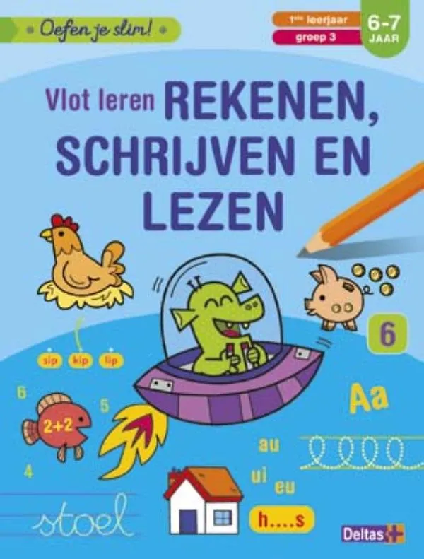 Vlot leren rekenen, schrijven en lezen | 9789044746136 Vlot leren rekenen, schrijven en lezen