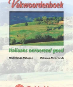 Vakwoordenboek Italiaans onroerend goed