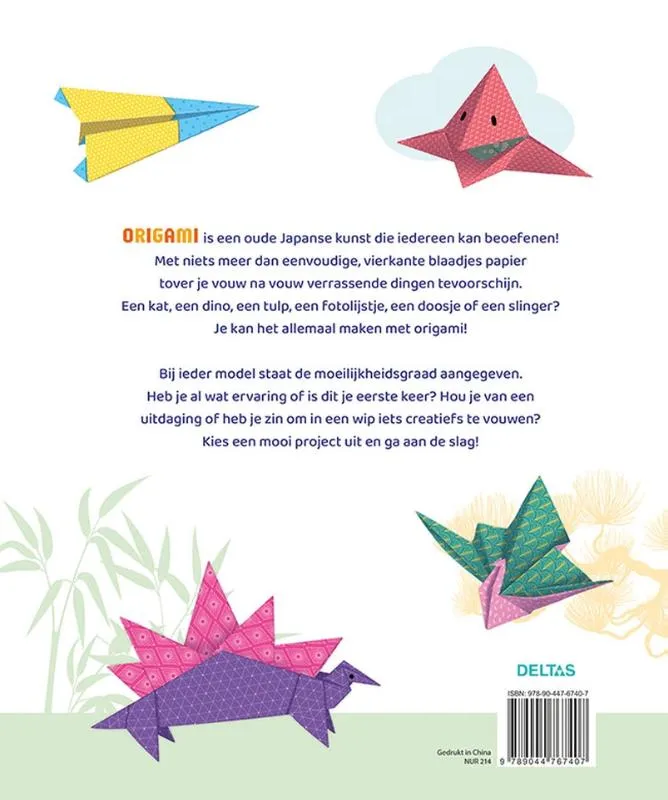 Stap voor stap Origami | 9789044767407 Stap voor stap Origami - Afbeelding 2