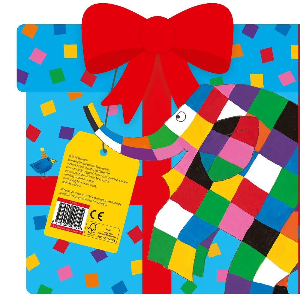 Elmer en het cadeautje | 9789000401819 Elmer en het cadeautje - Afbeelding 2