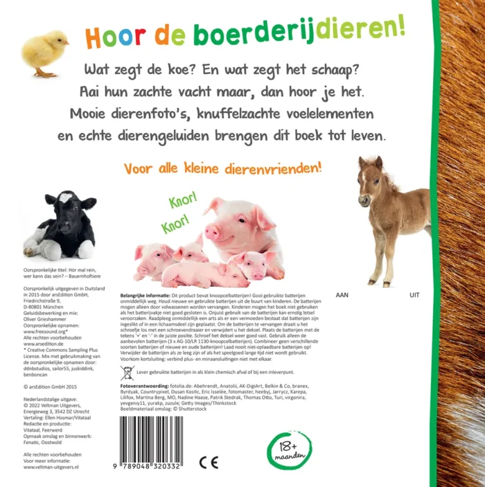 Welk dier hoor ik hier? - Boerderijdieren - Afbeelding 2