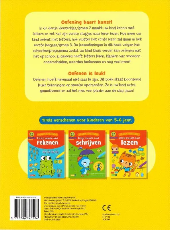 Eerste stappen naar rekenen 5-6 jaar 3de kleuterklas groep 2 | 9789044746204 Eerste stappen naar rekenen 5-6 jaar 3de kleuterklas groep 2 - Afbeelding 2