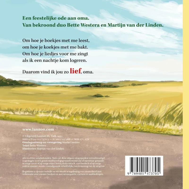 Voor de liefste oma van de wereld | 9789401473705 Voor de liefste oma van de wereld - Afbeelding 2