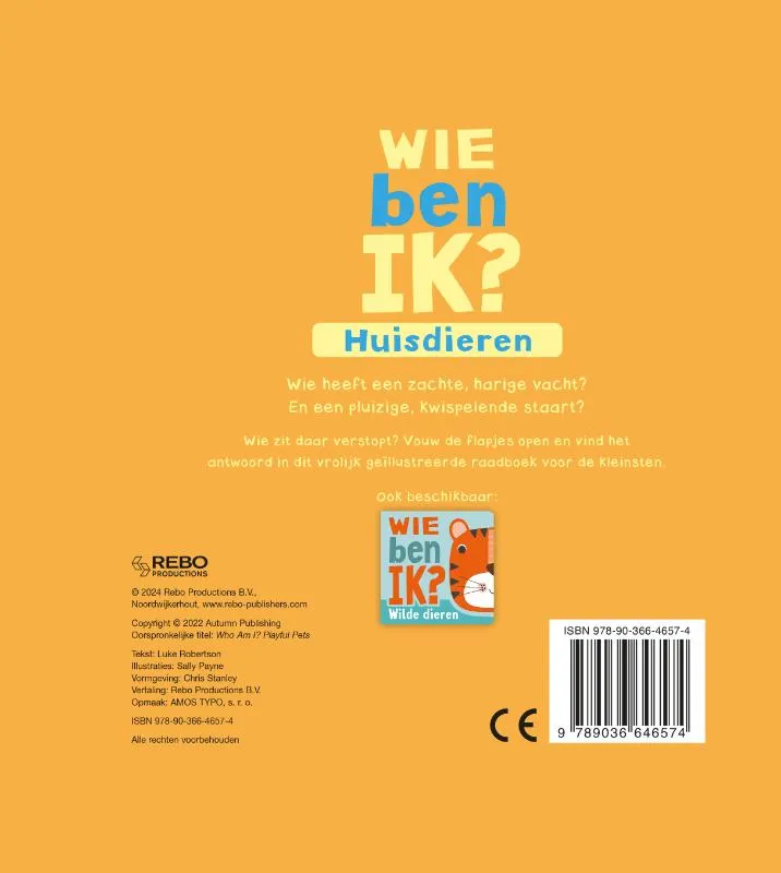 Wie ben ik? Huisdieren | 9789036646574 Wie ben ik? Huisdieren - Afbeelding 2