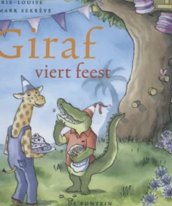 Giraf viert feest