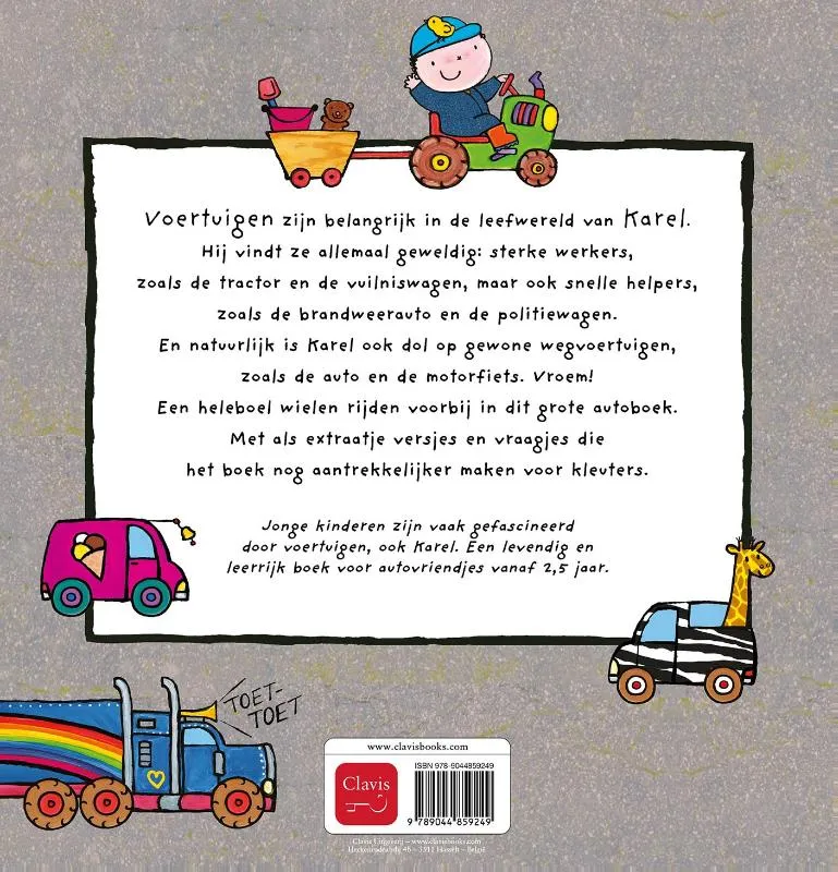 Karels grote boek over auto's | 9789044859249 Karels grote boek over auto's - Afbeelding 2