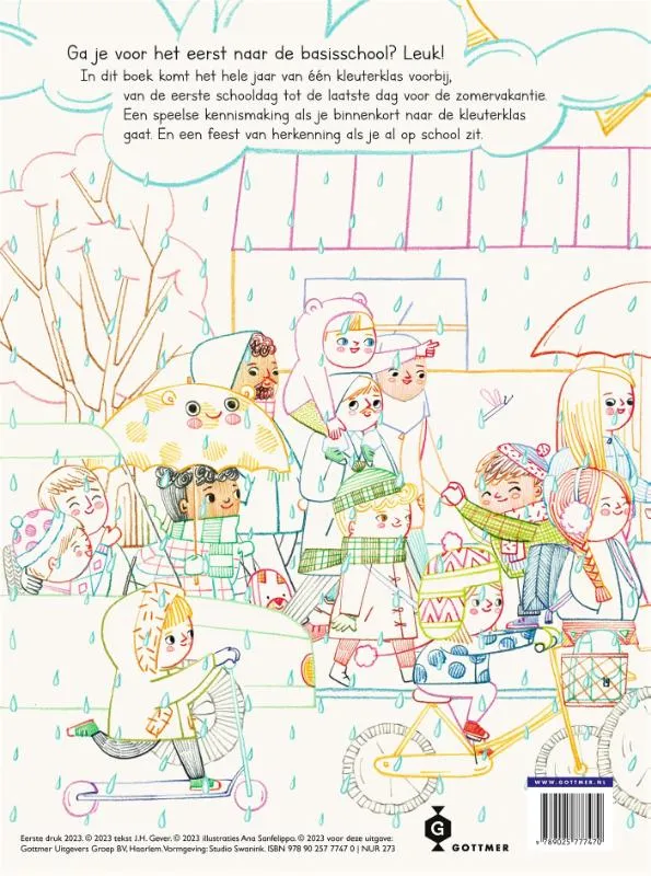 Twaalf maanden in de kleuterklas | 9789025777470 Twaalf maanden in de kleuterklas - Afbeelding 2