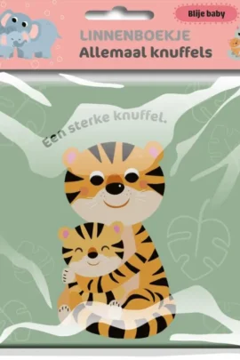 Allemaal knuffels (linnenboekje)