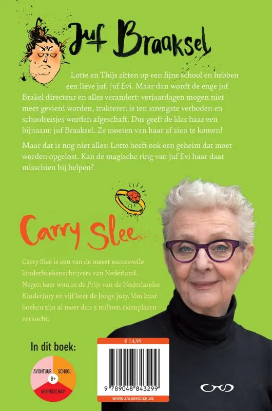 Juf Braaksel en de magische ring | 9789048843299 Juf Braaksel en de magische ring - Afbeelding 2