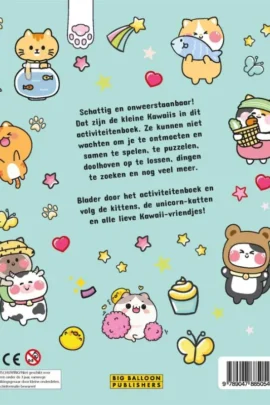 Alternative view of Kawaii kittens & friends activiteitenboek