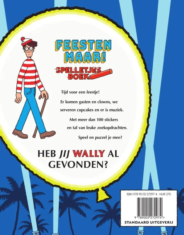 Waar is Wally ? Feesten maar ! | 9789002272974 Waar is Wally ? Feesten maar ! - Afbeelding 2