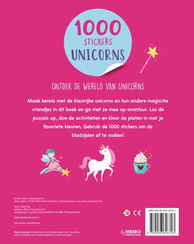 1000 stickers | 9789036646703 1000 stickers - Afbeelding 2