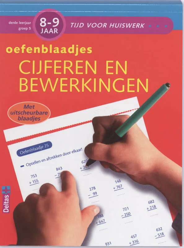 Oefenblaadjes cijferen en bewerkingen Gr 5 8-9 jaar | 9789044726305 Oefenblaadjes cijferen en bewerkingen Gr 5 8-9 jaar