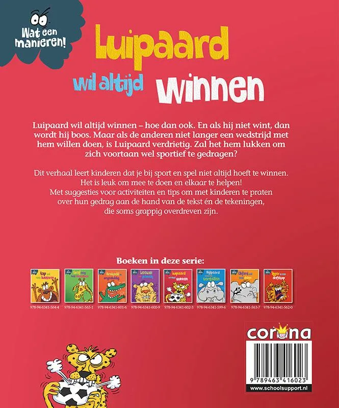 Luipaard wil altijd winnen | 9789463416023 Luipaard wil altijd winnen - Afbeelding 2