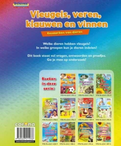 Vleugels, veren, klauwen en vinnen | 9789463411936