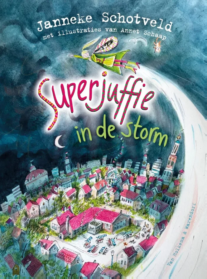 Superjuffie in de storm