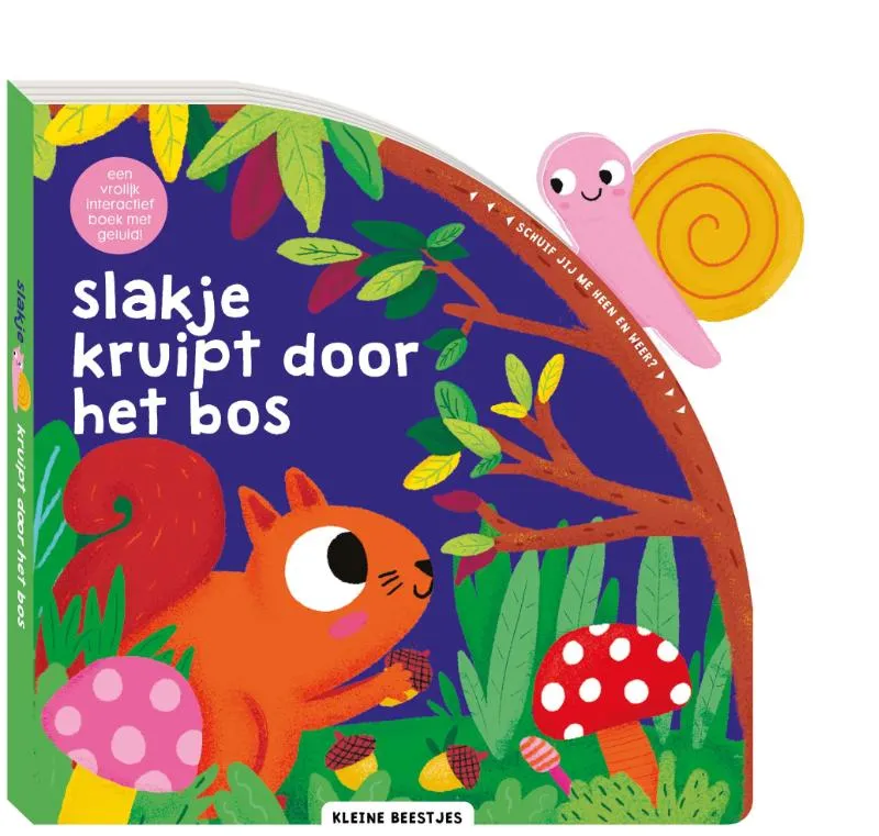 Slakje kruipt door het bos | 9789464080896 Slakje kruipt door het bos