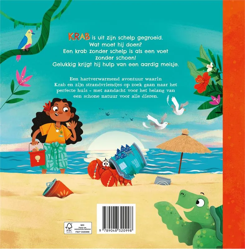 Krabs nieuwe huis | 9789048320998 Krabs nieuwe huis - Afbeelding 2