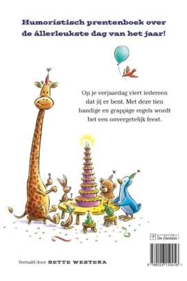 Tien regels als je jarig bent | 9789026150456