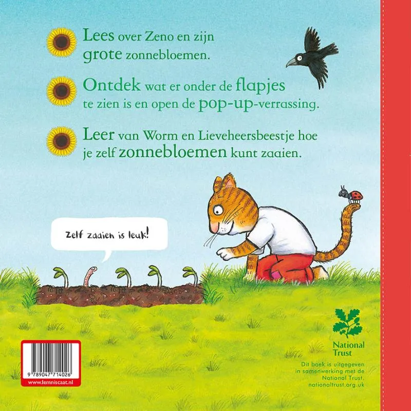 Zeno zaait een zonnebloem | 9789047714026 Zeno zaait een zonnebloem - Afbeelding 2