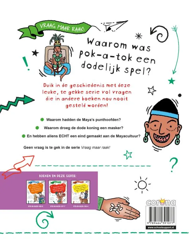 Waarom was pok-a-tok een dodelijk spel? | 9789464391077 Waarom was pok-a-tok een dodelijk spel? - Afbeelding 2