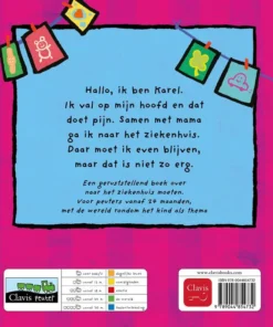 Karel in het ziekenhuis | 9789044854732 Karel in het ziekenhuis - Afbeelding 2