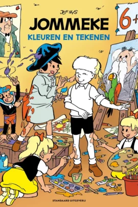 Puzzelen met stickers