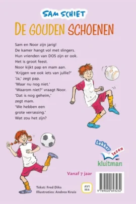 Sam schiet. De gouden schoenen | 9789020693232