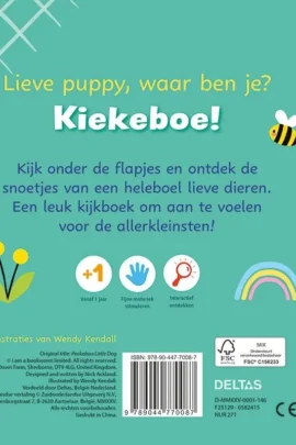 Kiekeboe Lieve puppy | 9789044770087