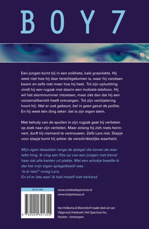 Boy 7 | 9789000301355 Boy 7 - Afbeelding 2