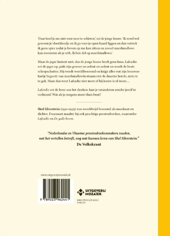 Lafcadio, de leeuw die terugschoot | 9789023962441 Lafcadio, de leeuw die terugschoot - Afbeelding 2