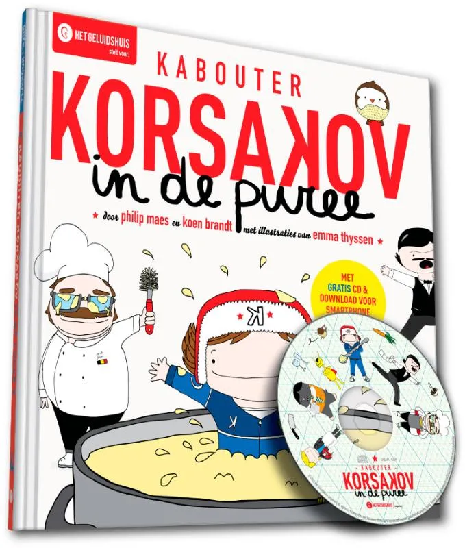 Kabouter Korsakov in de puree | 9789079040414 Kabouter Korsakov in de puree