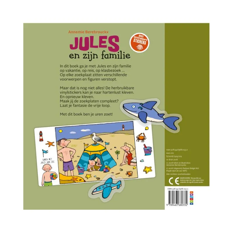 Zoek mee met Jules en zijn familie | 9789463680332 Zoek mee met Jules en zijn familie - Afbeelding 2