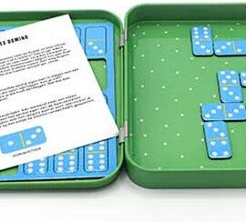 Magneet spelletjes voor onderweg 2 in 1 - Memo game en domino | 9789464080711