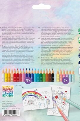 Alternative view of Kleurpotloden grip aquarell 18+6 kleuren Unicorn