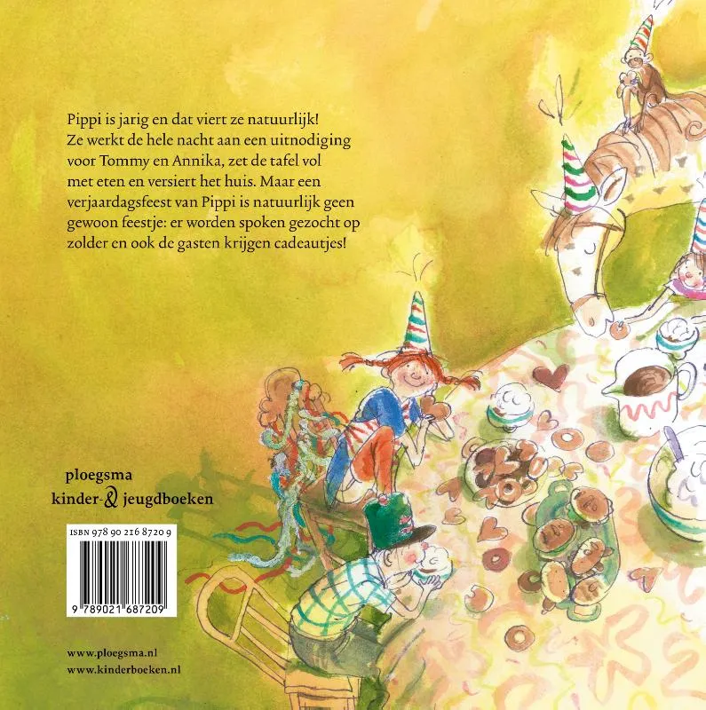 Pippi is jarig | 9789021687209 Pippi is jarig - Afbeelding 2