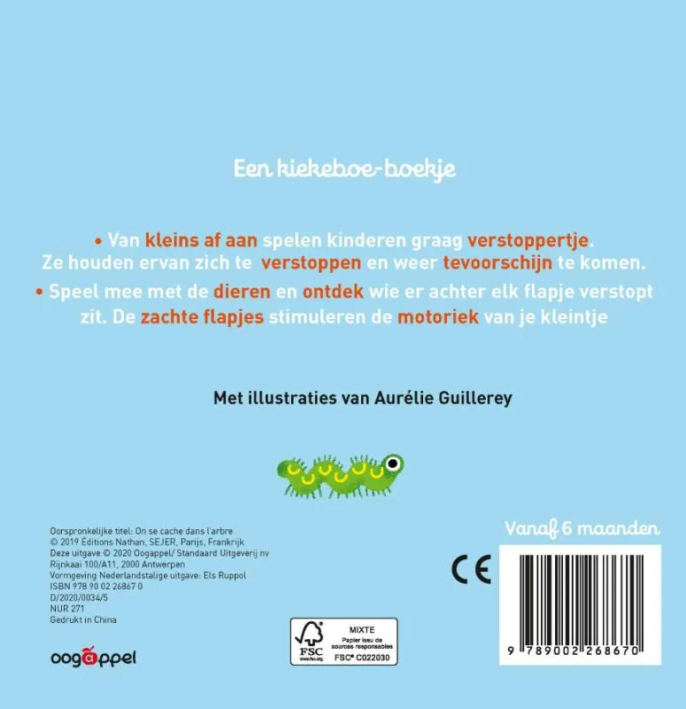 Kiekeboe in de boom | 9789002268670 Kiekeboe in de boom - Afbeelding 2