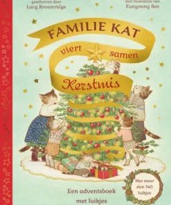 Familie Kat viert samen Kerstmis