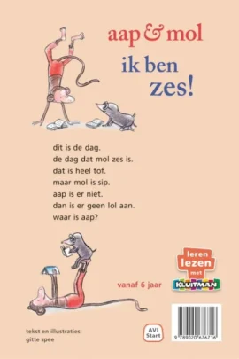 aap & mol. ik ben zes! | 9789020676716