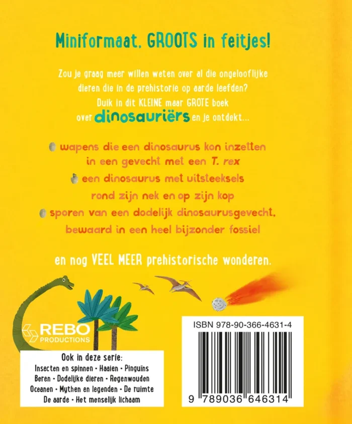 Het kleine maar grote boek over dinosauriërs - Afbeelding 2