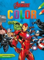 Marvel Avengers Color kleurblok / Marvel Avengers bloc de coloriage | 9789044767315