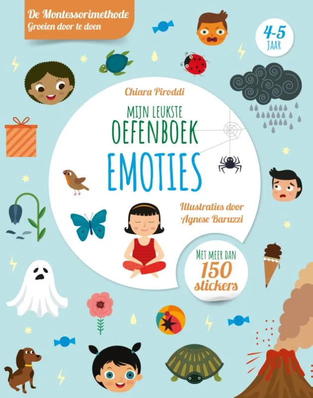 Mijn leukste oefenboek emoties - Met meer dan 150 stickers | 9789036646888 Mijn leukste oefenboek emoties - Met meer dan 150 stickers
