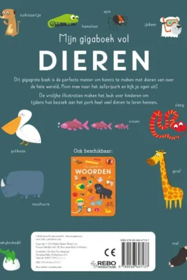 Alternative view of Mijn gigaboek vol dieren